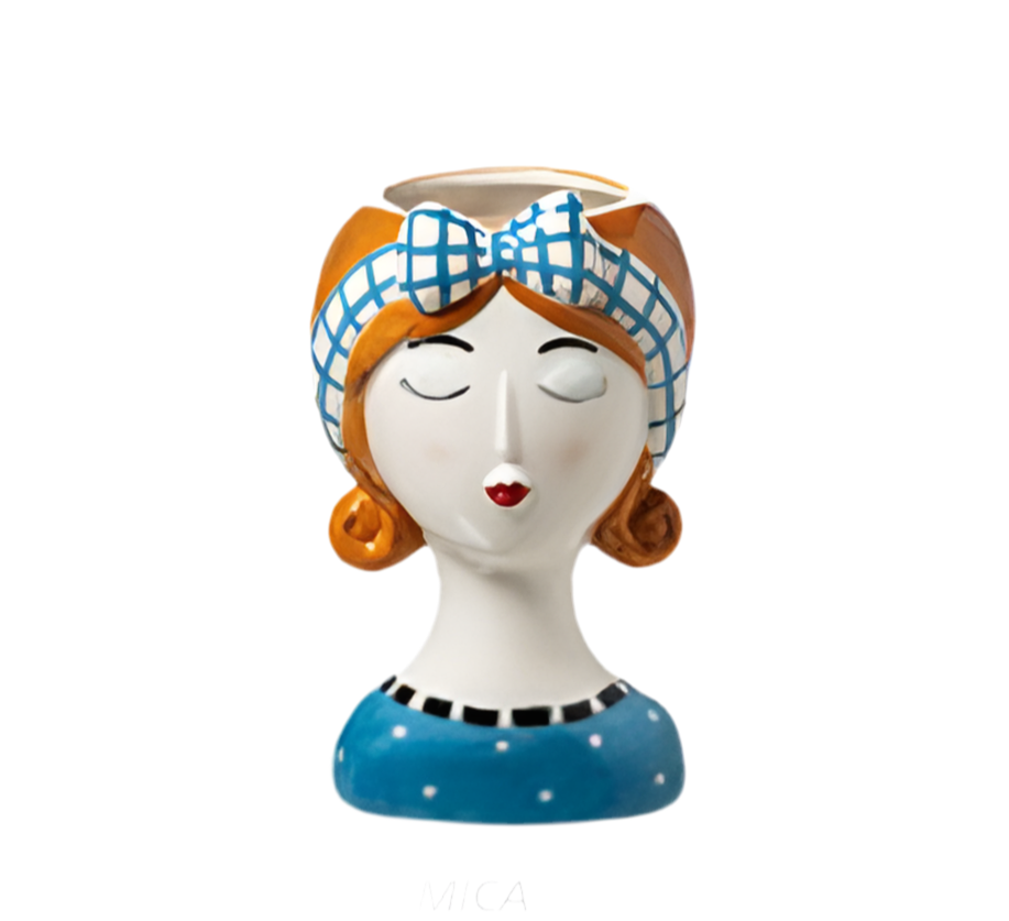 Vaso blu “La Signorina”