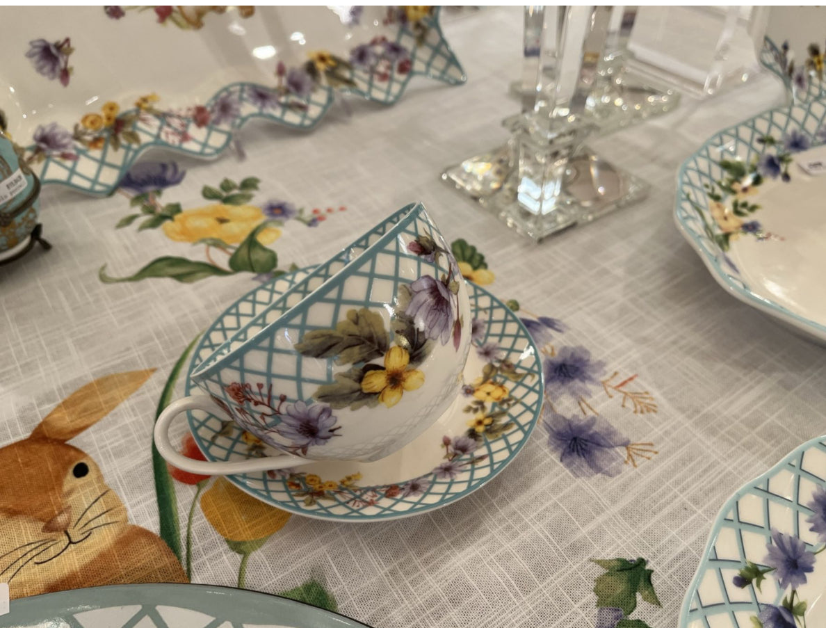 Set 2 tazze colazione “Spring Easter”