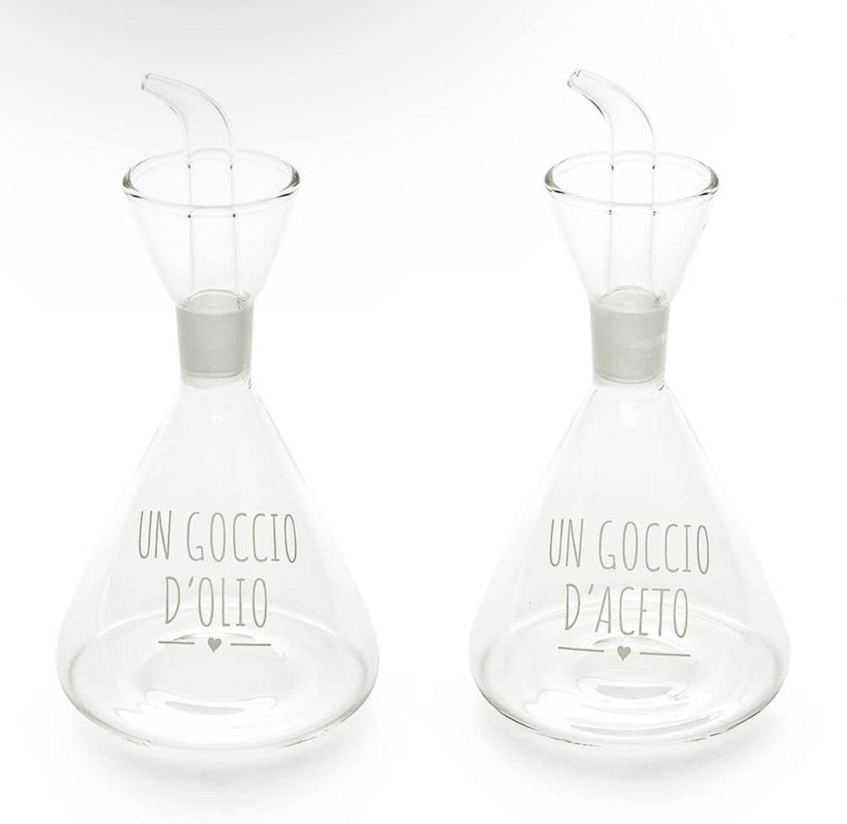 Set ampolle olio e aceto “My Home”