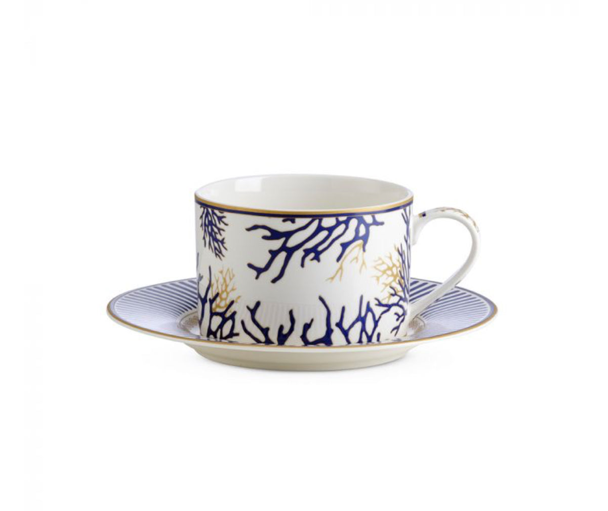 Tazza da tè con piattino “Corallo”