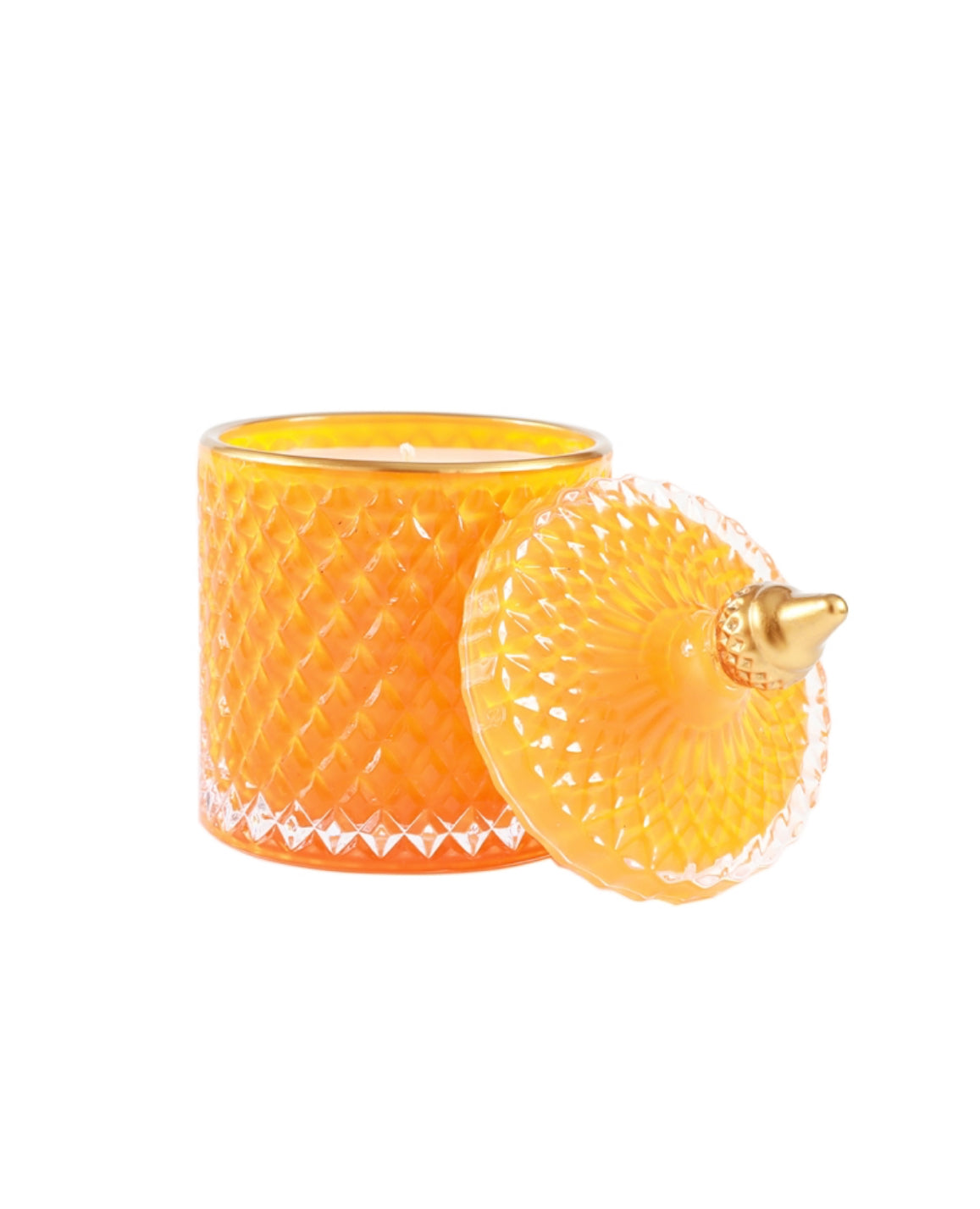 Candela “Arancione e oro”