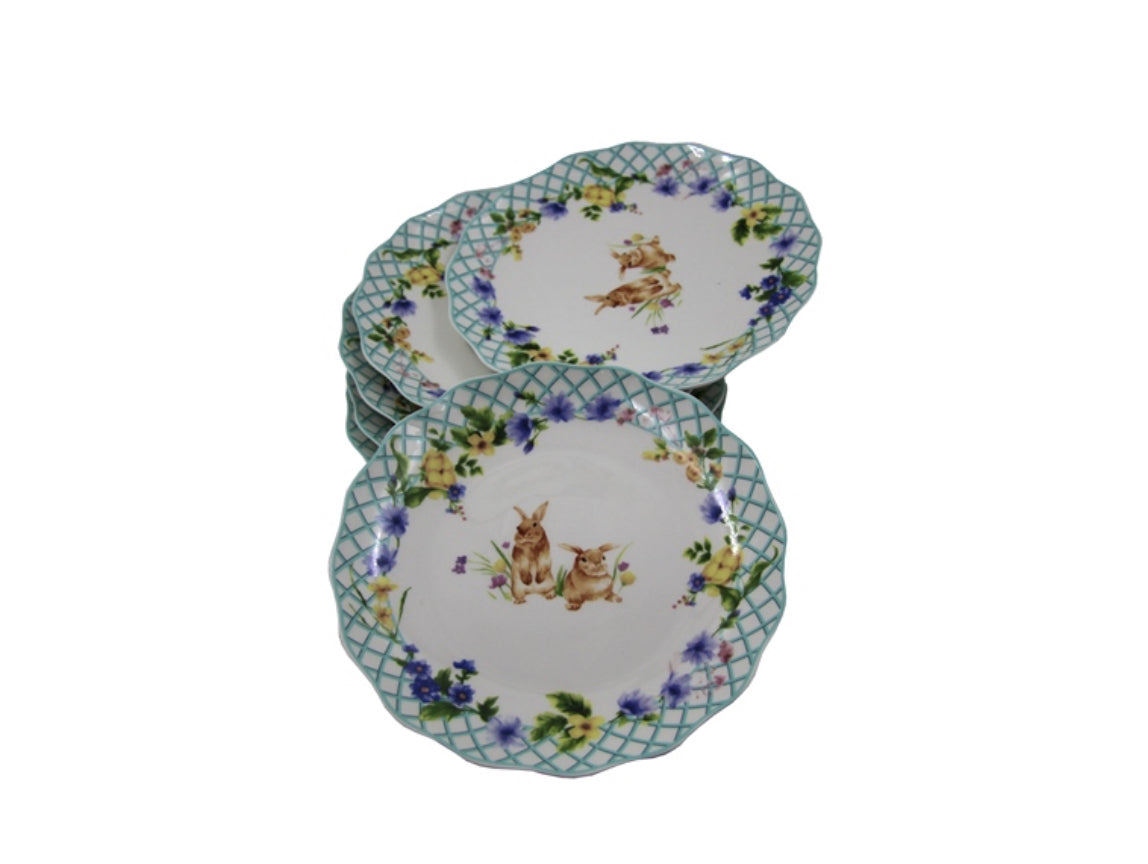 Set 6 piattini dolce “Spring Easter”