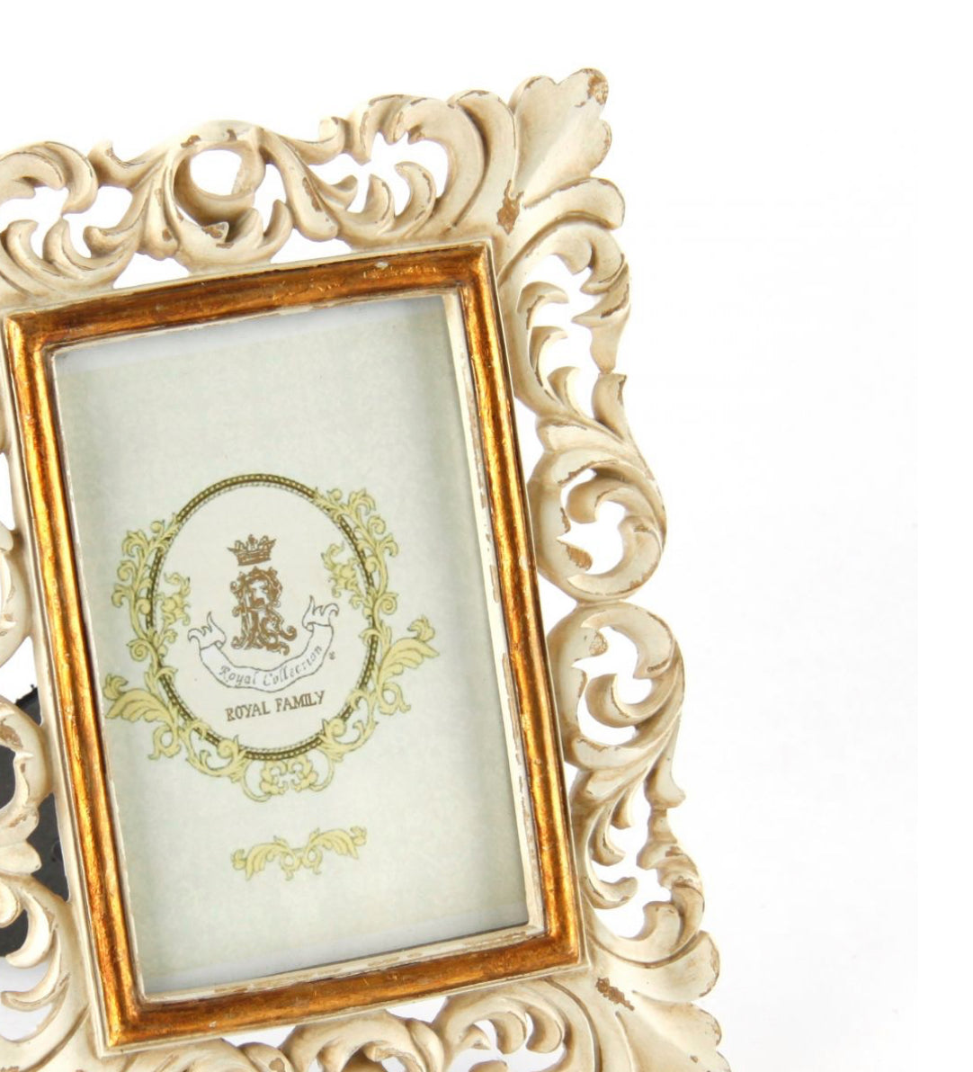 Cornice con fregi “Avorio e Oro”
