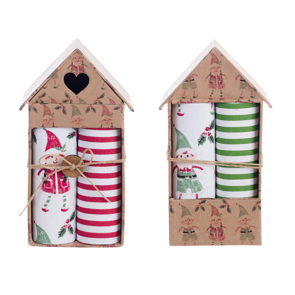 Set 4 canovacci “Casetta”