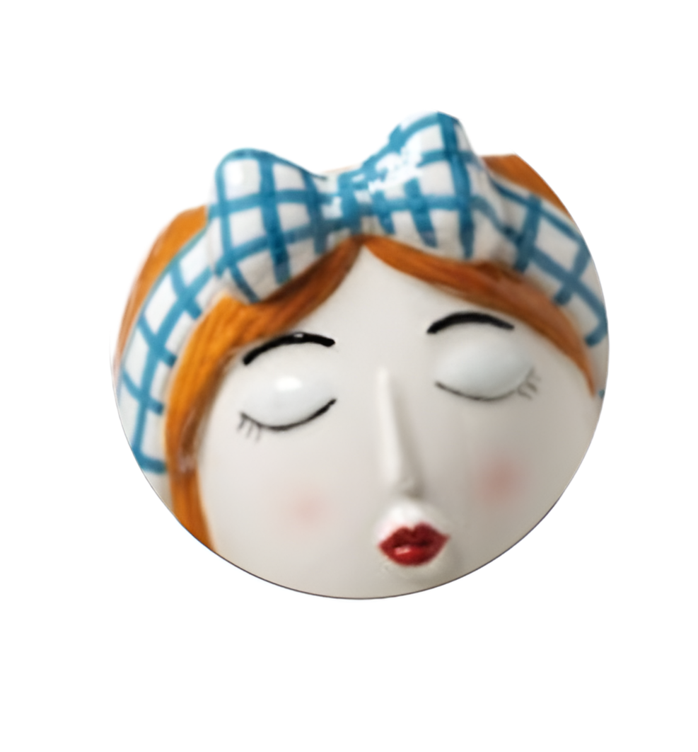 Vaso blu “La Signorina”