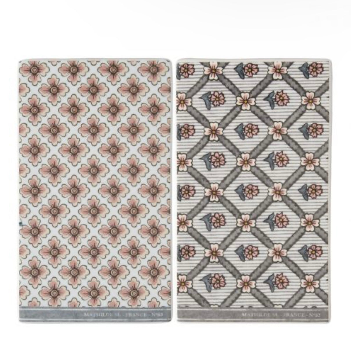 Set 2 tazze e piattini “Madame de Pompadour”