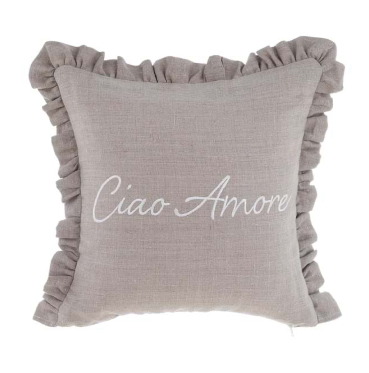 Cuscino con gala ciao amore “Parole Parole Parole”