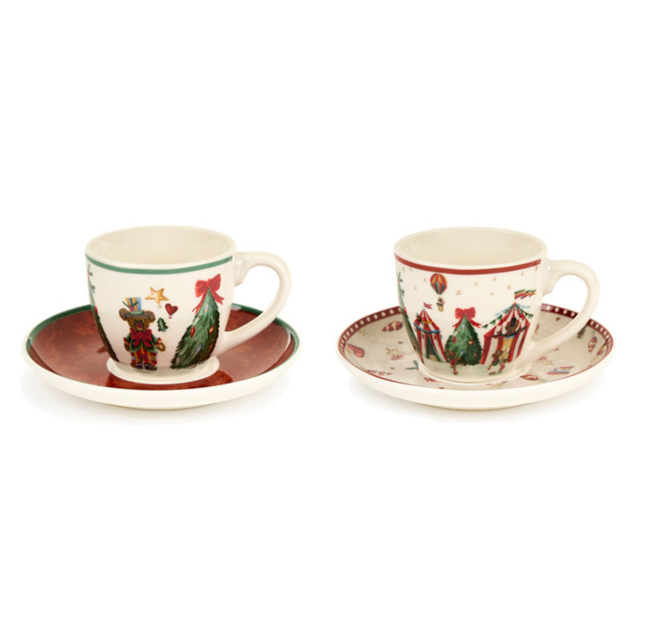 Set 2 tazzine “Bear Wonderland”