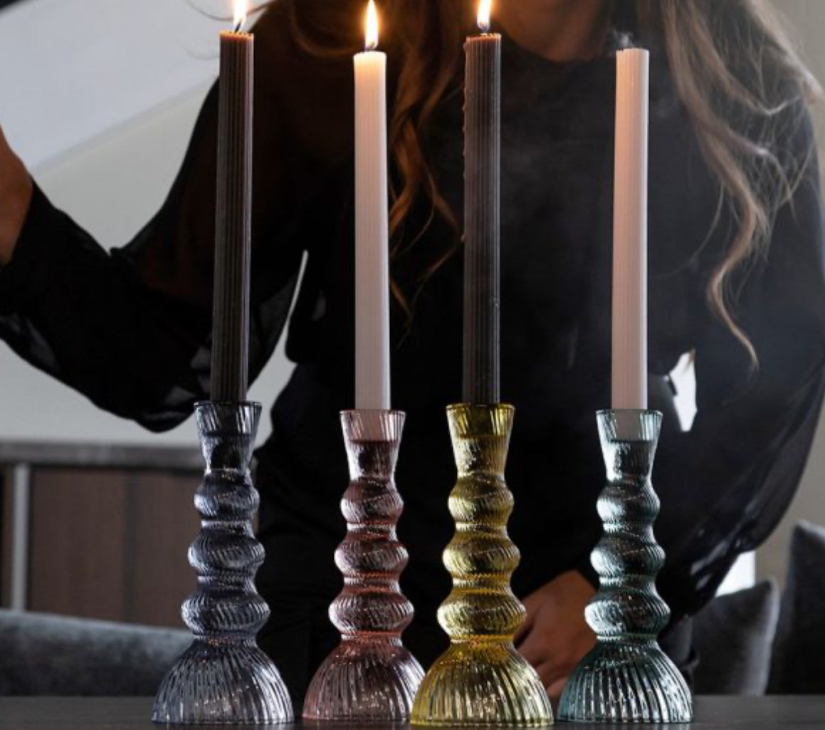 Candeliere giallo “Marrakech”