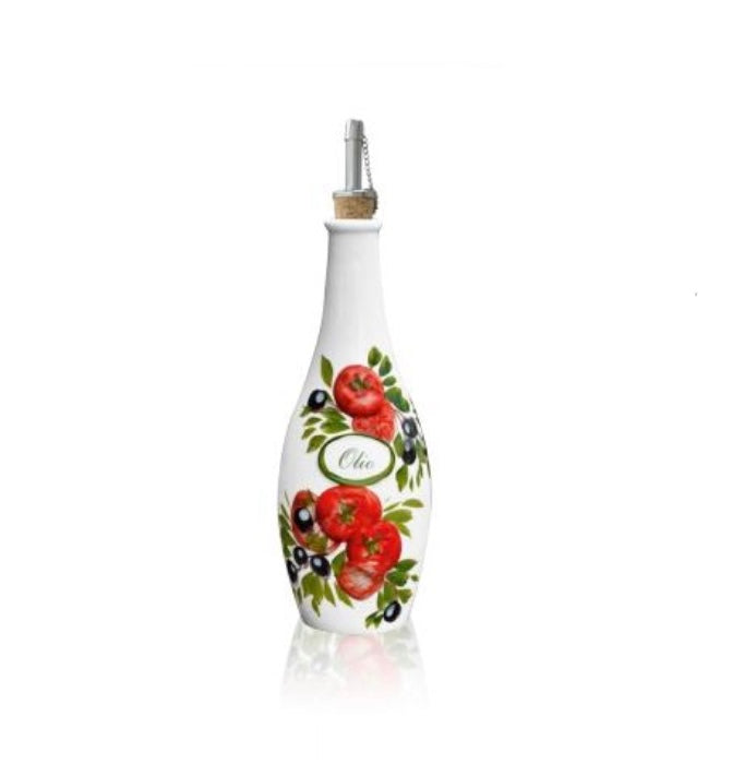 Bottiglia olio “Pomodoro e Olive”