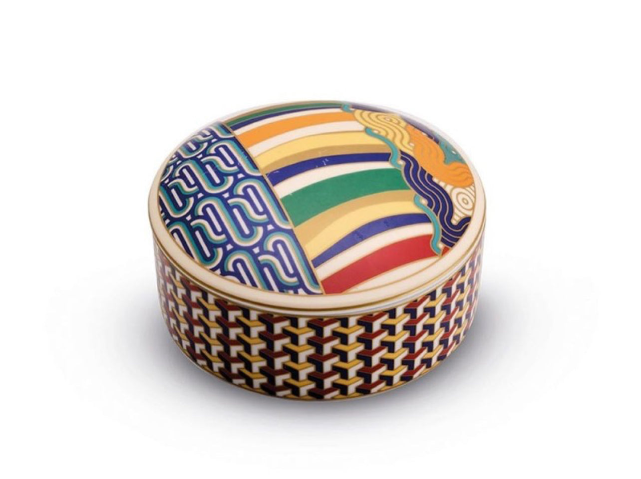 Portagioie tondo “Living Geometric”