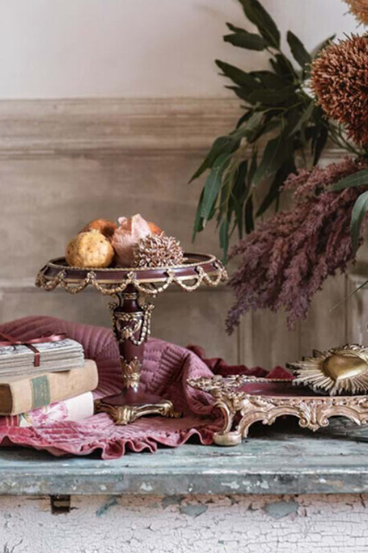 Vassoio con piedi “Villa Clara”