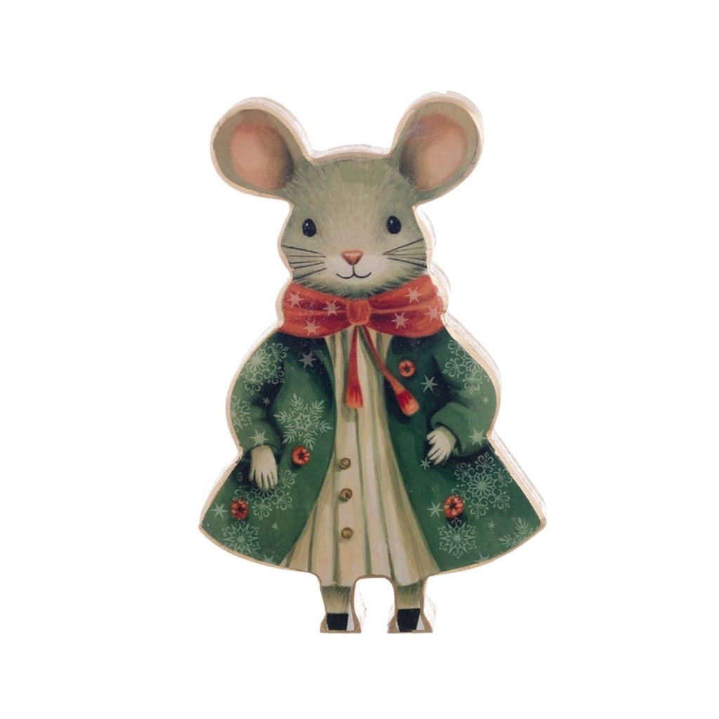 Decoro topini “Favola di Natale”