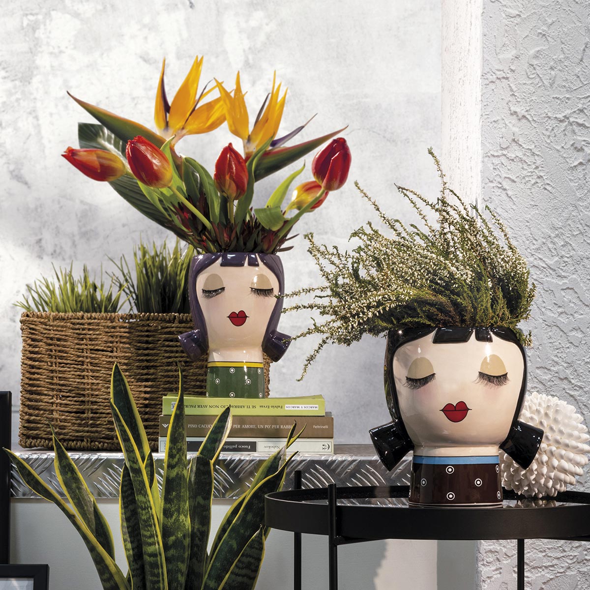 Cache Pot "Amelie" Le Pupazze