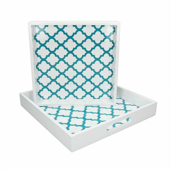 Set 2 Vassoi "Home Decor"