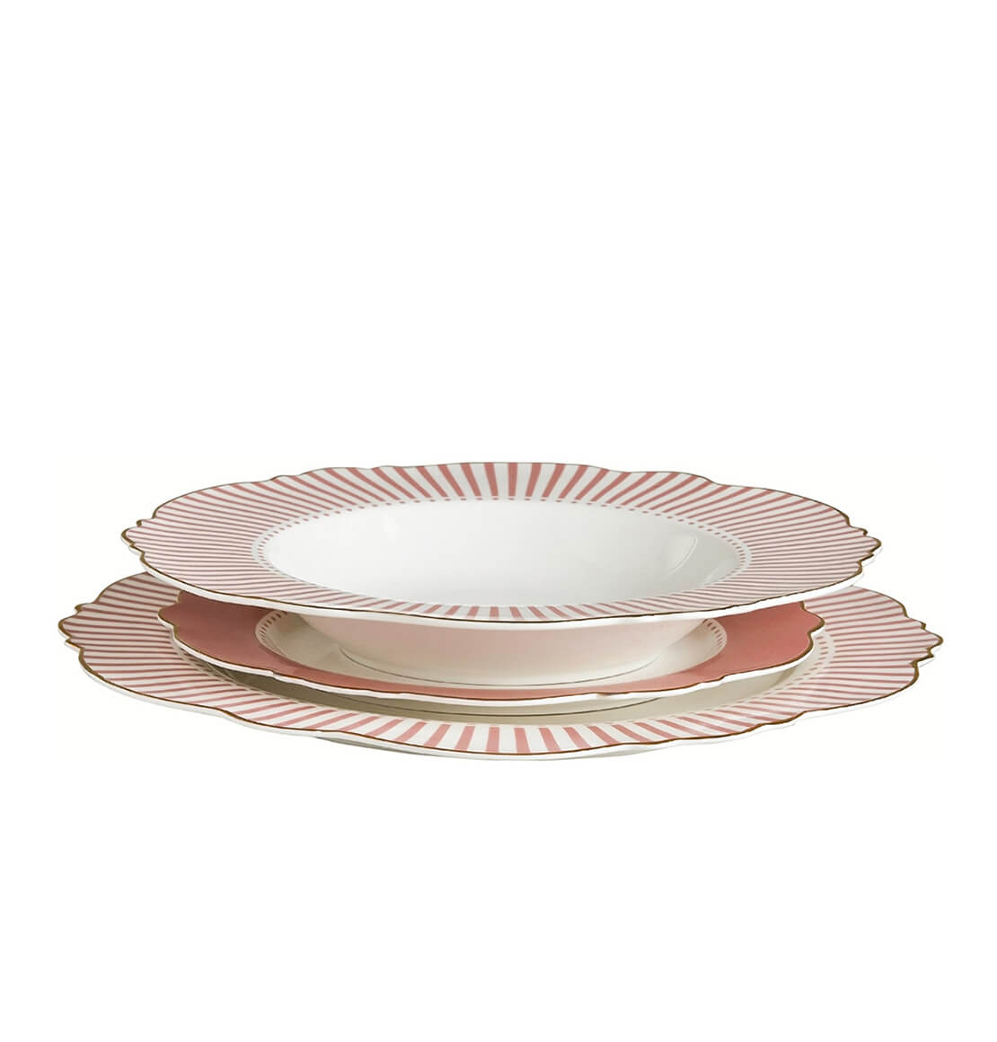 Set 6 piatti piani "Madame de Rècamer"