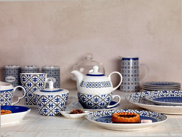 Set 4 Tazze Cappuccino "Tea Time"
