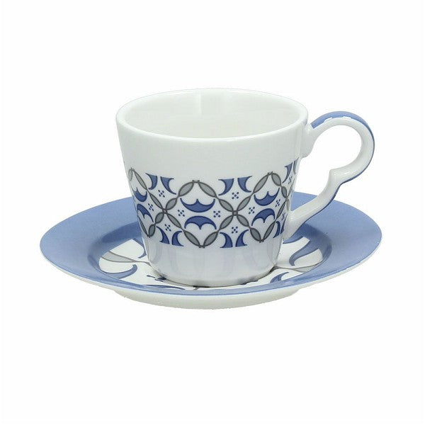 Set 4 Tazze Cappuccino "Tea Time"