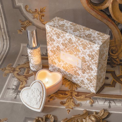 Cofanetto candela e profumo "Marquise"