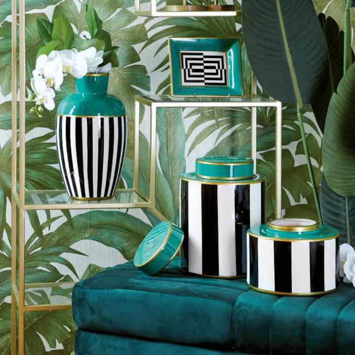 Svuotatasche verde "Vogue"