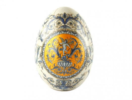 Uovo decorato “Blu Versailles”