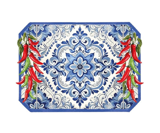 Tovaglietta in vinile peperoncini “Vietri”