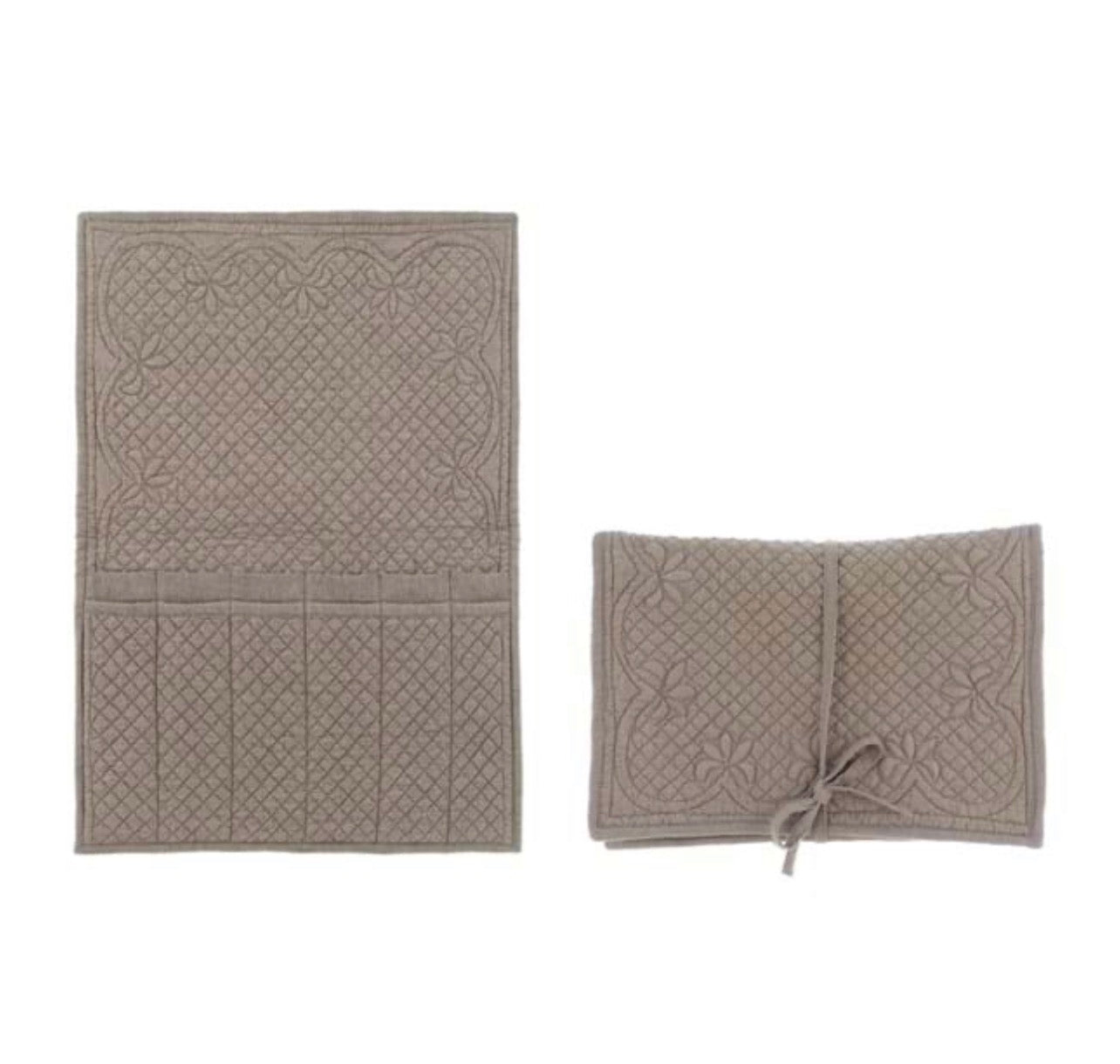 Portaposate beige “Boutis”