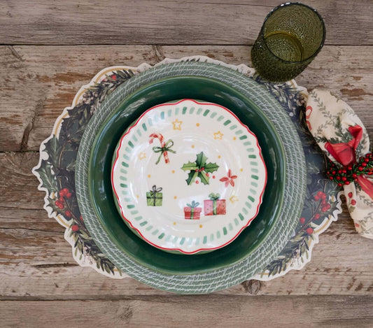 Piatto frutta “Holly e Jolly”