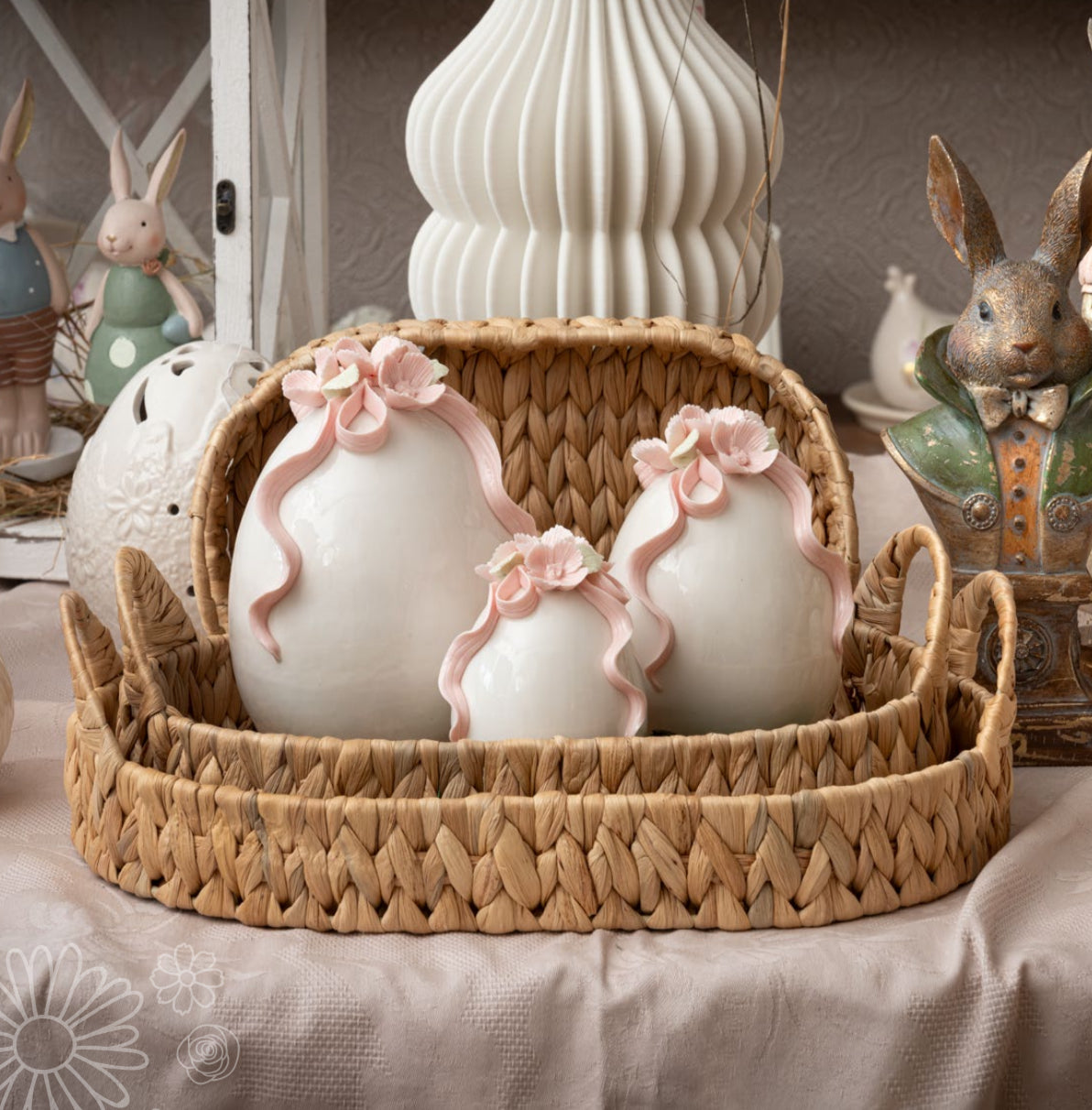 Uovo “Fiocco rosa”