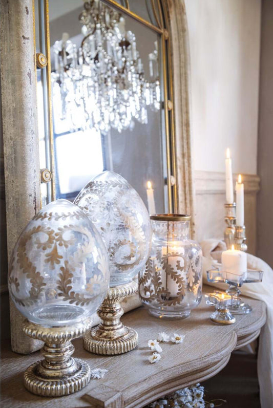 Uovo decorativo “Nocturna aurea”