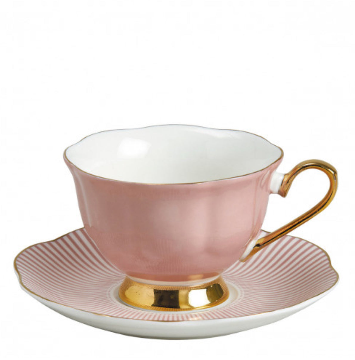 Set 2 tazze da tè con piattino “Madame de Récamier”