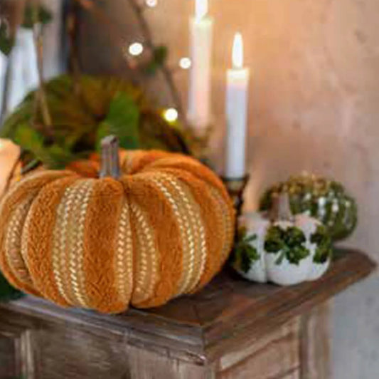 Coppia zucche decorative “Zucche di sogno”