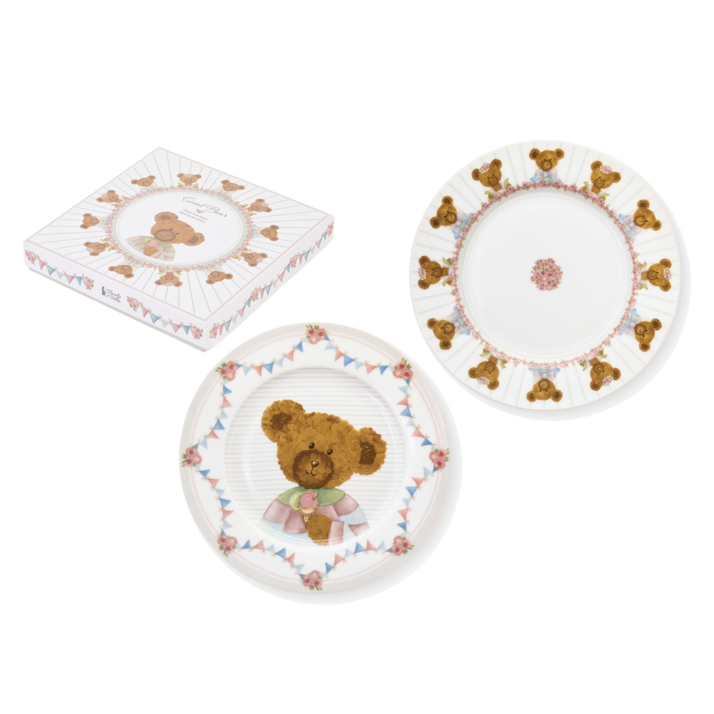 Set 2 piatti dolce “Sweet Bear”