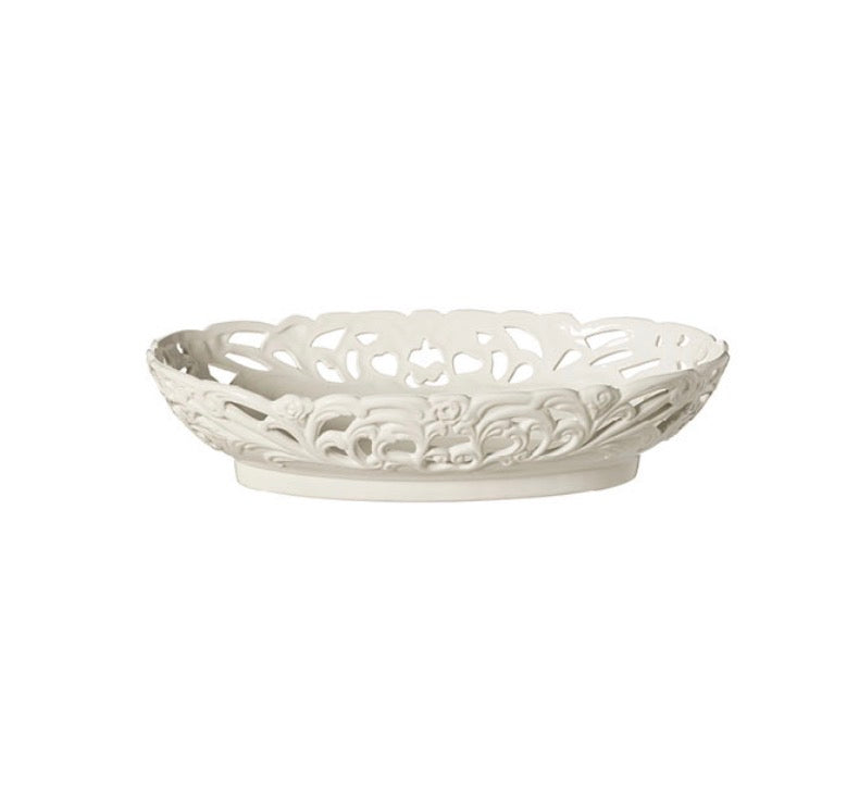 Centrotavola ovale “Ceramica Traforata”