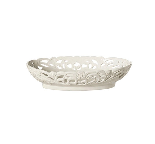 Centrotavola ovale “Ceramica Traforata”