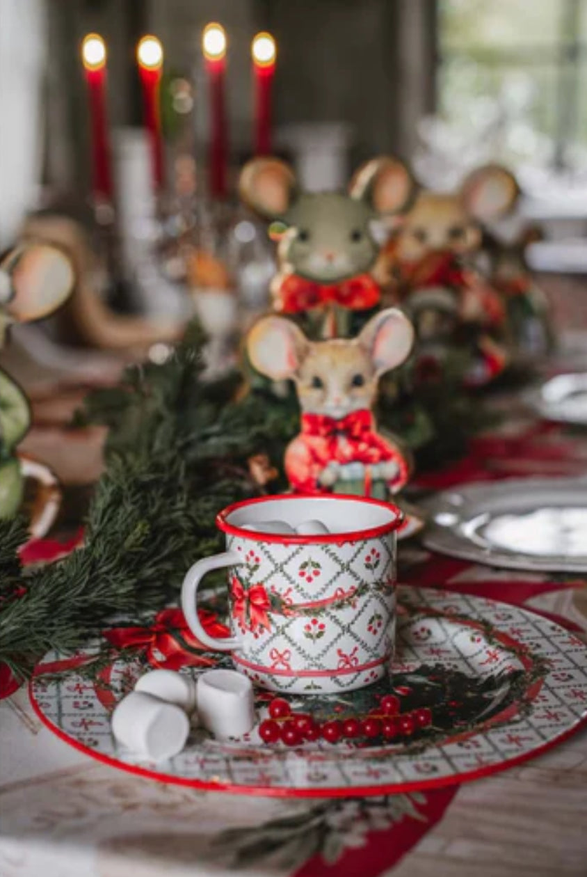 Decoro topini “Favola di Natale”