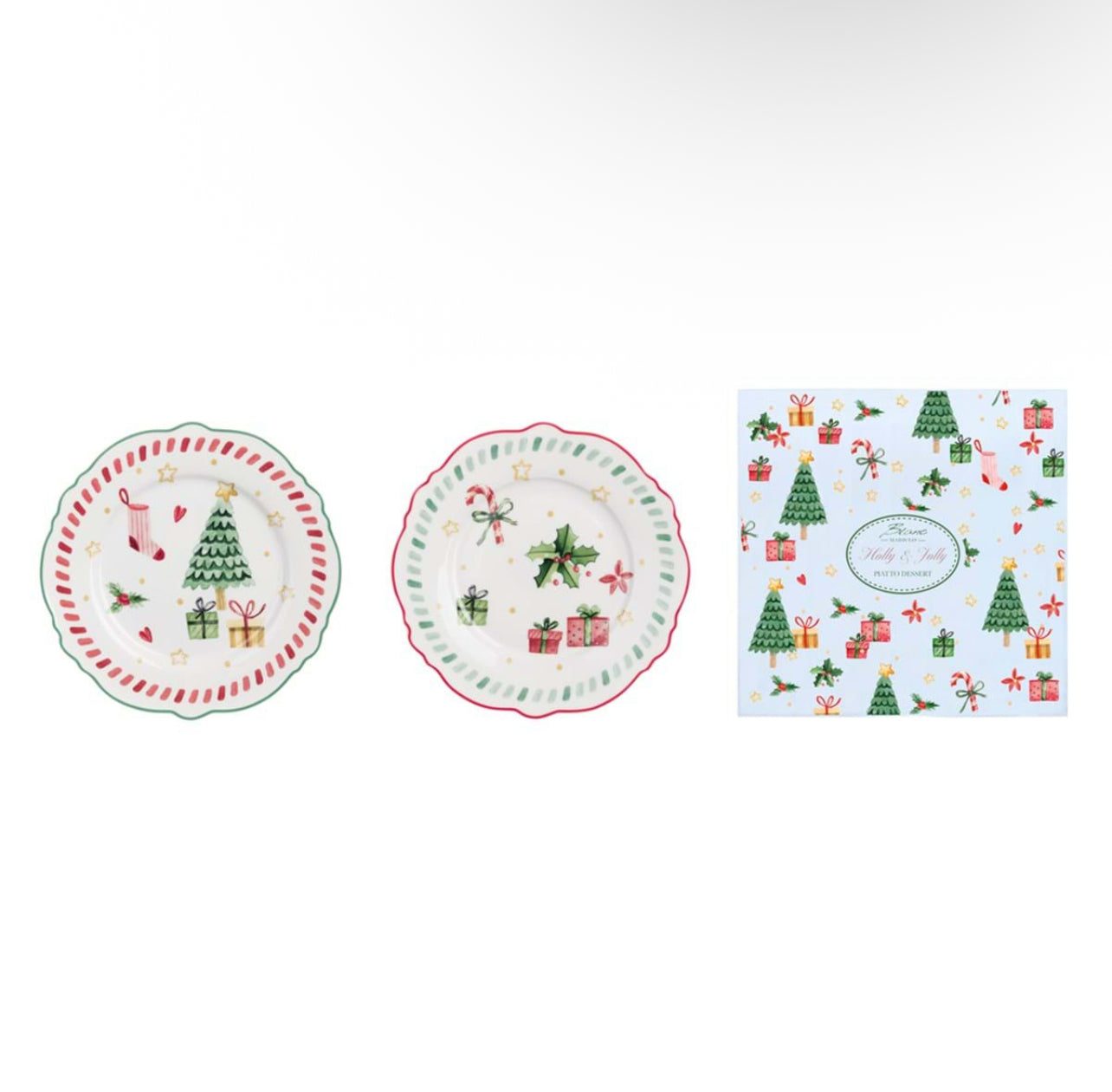 Piatto frutta “Holly e Jolly”