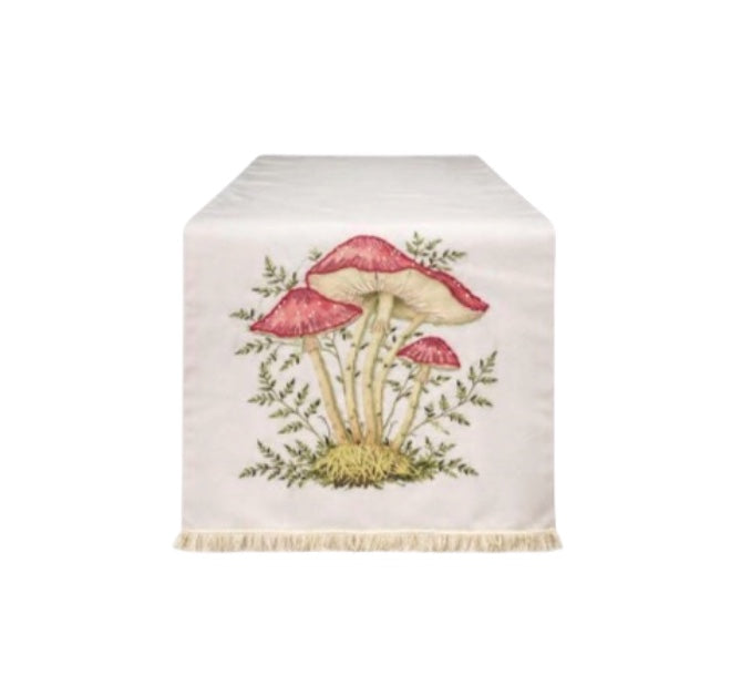 Scopri il runner Red Story, un elegante tocco di natura per la tua casa, realizzato in cotone di alta qualità. Porta l'autunno in tavola!