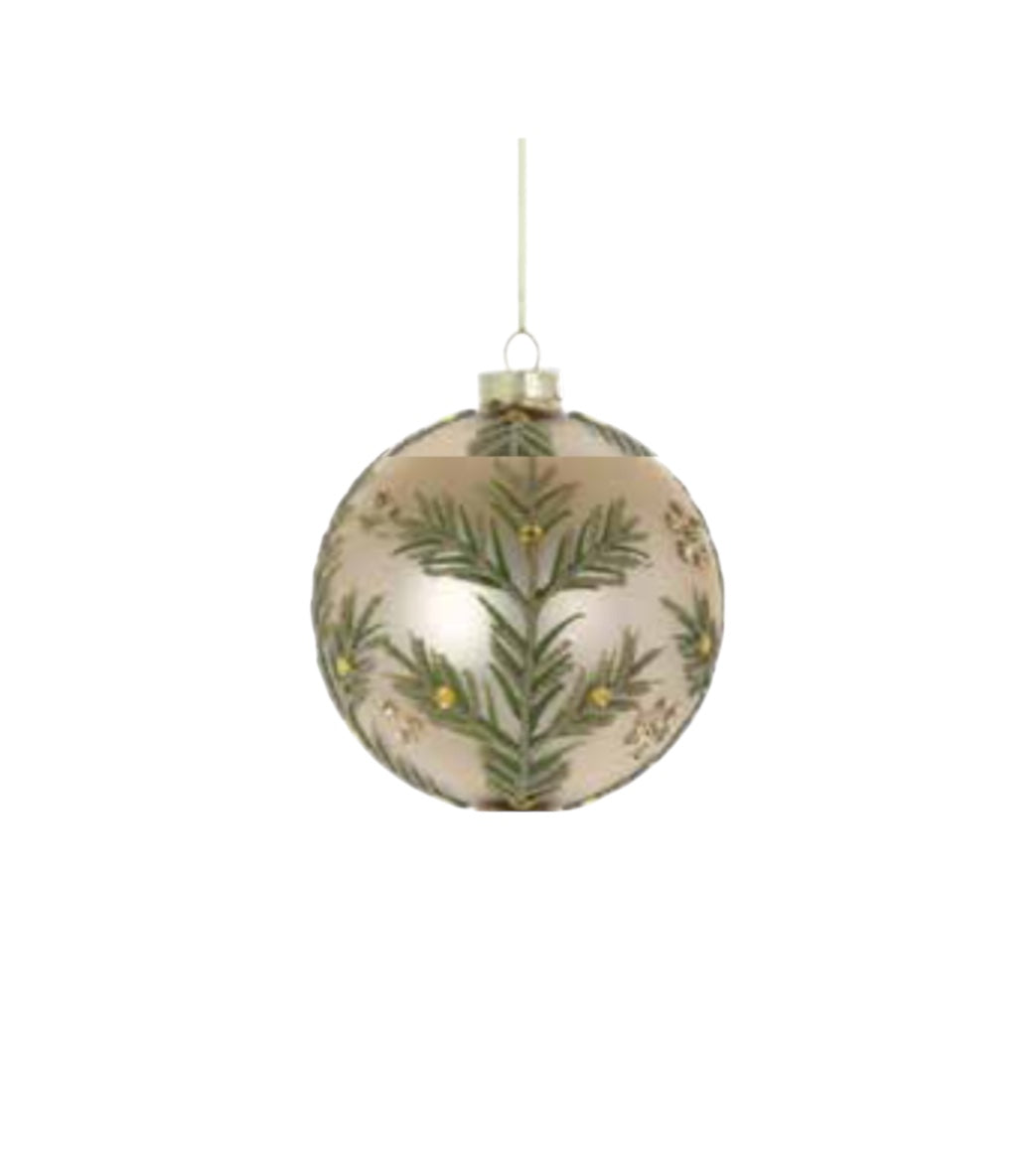 Sfere foglie “Ornamenta”