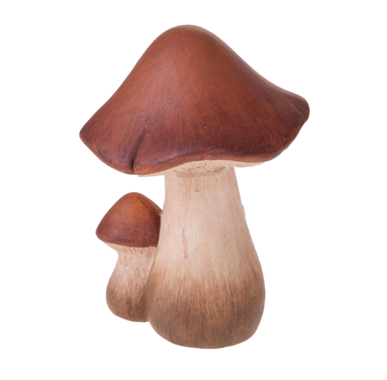 Decoro coppia funghi “Burghundy”