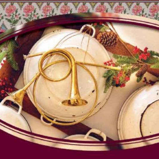 Ornamento “Trombetta oro”