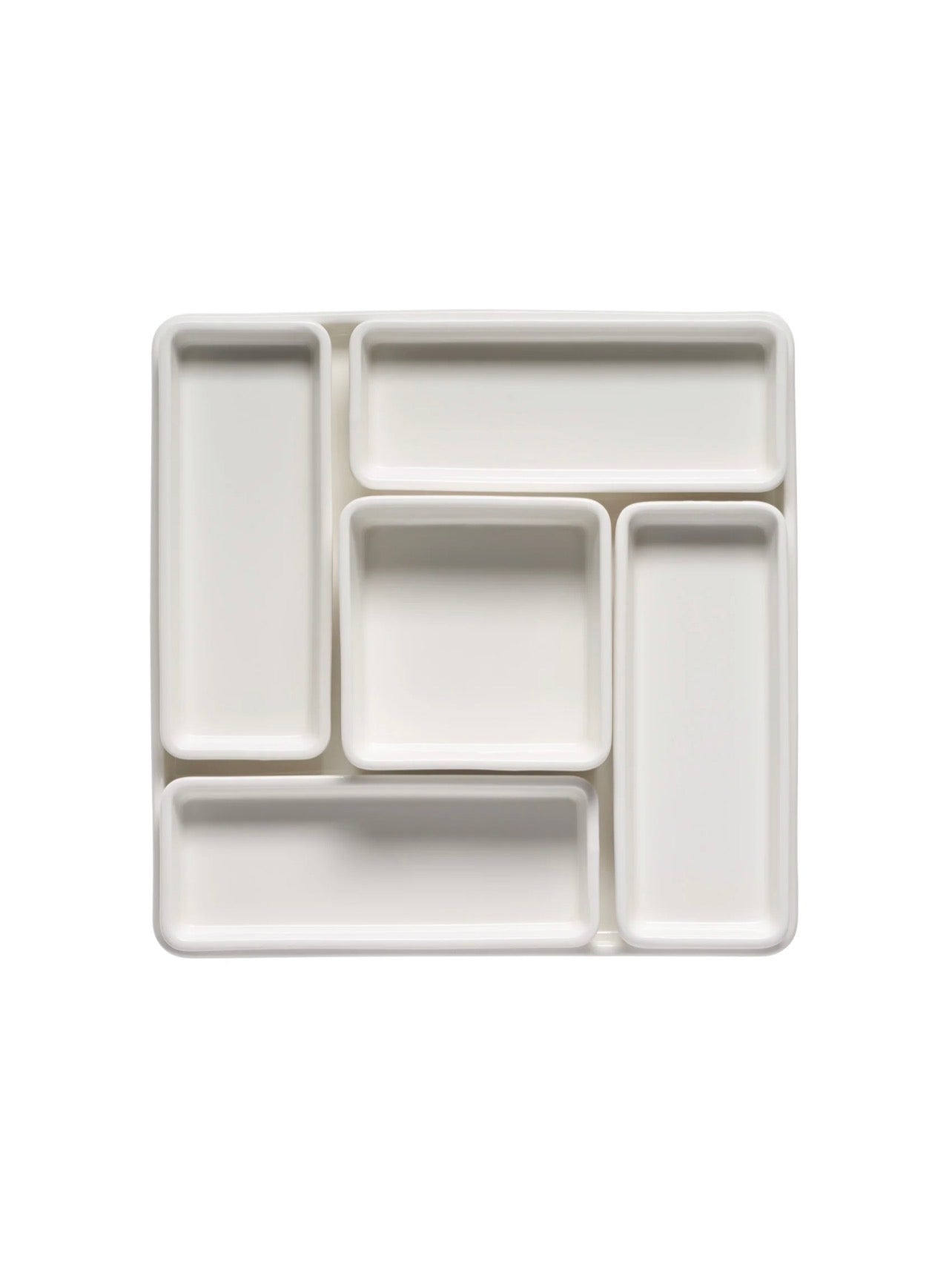 Set antipastiera quadrata 6 pz “Convivio”