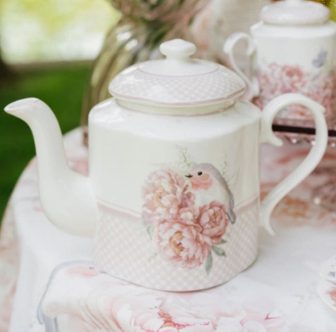 Teiera con scatola “Fiorirà”