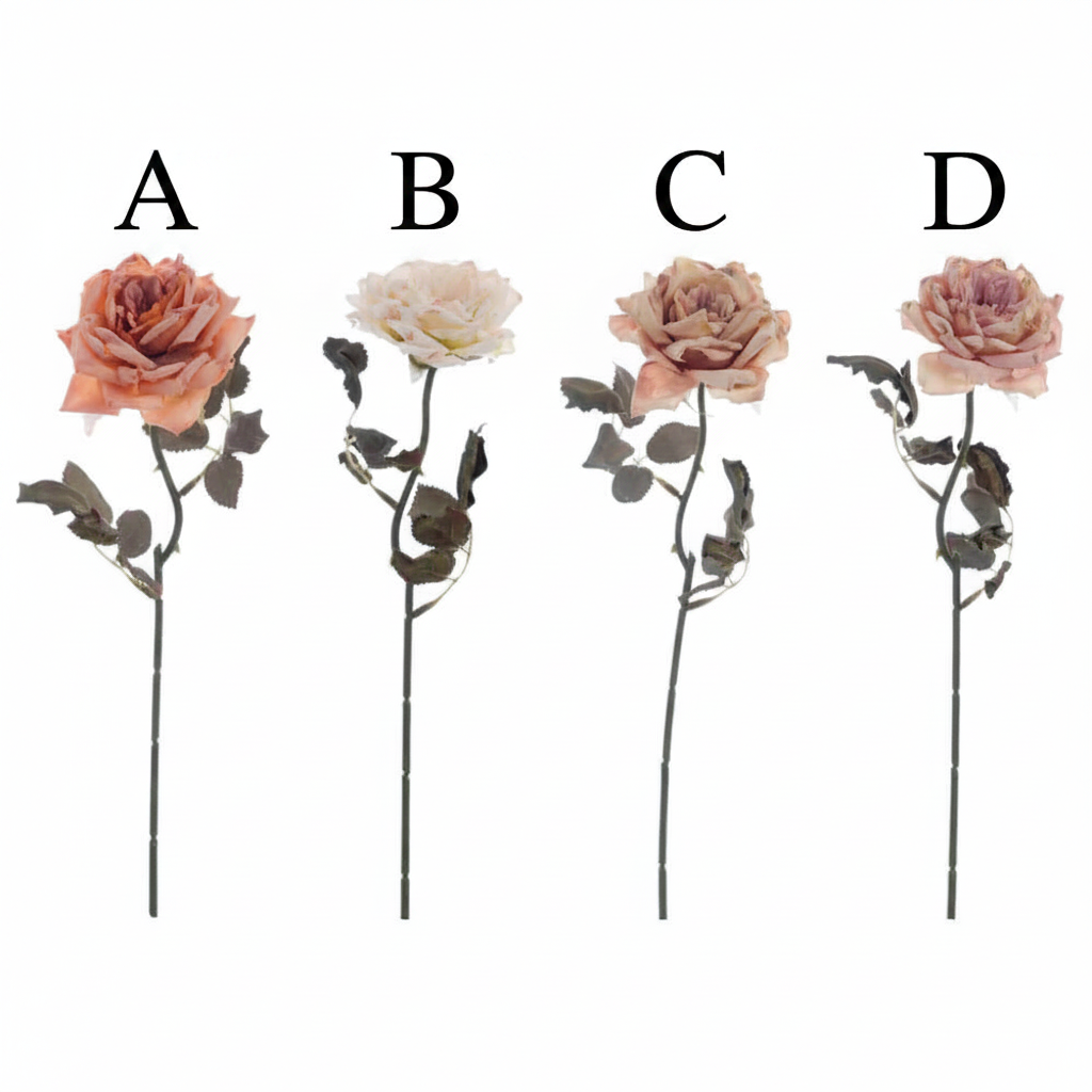 Rosa Vintage artificiale "Florilegio"