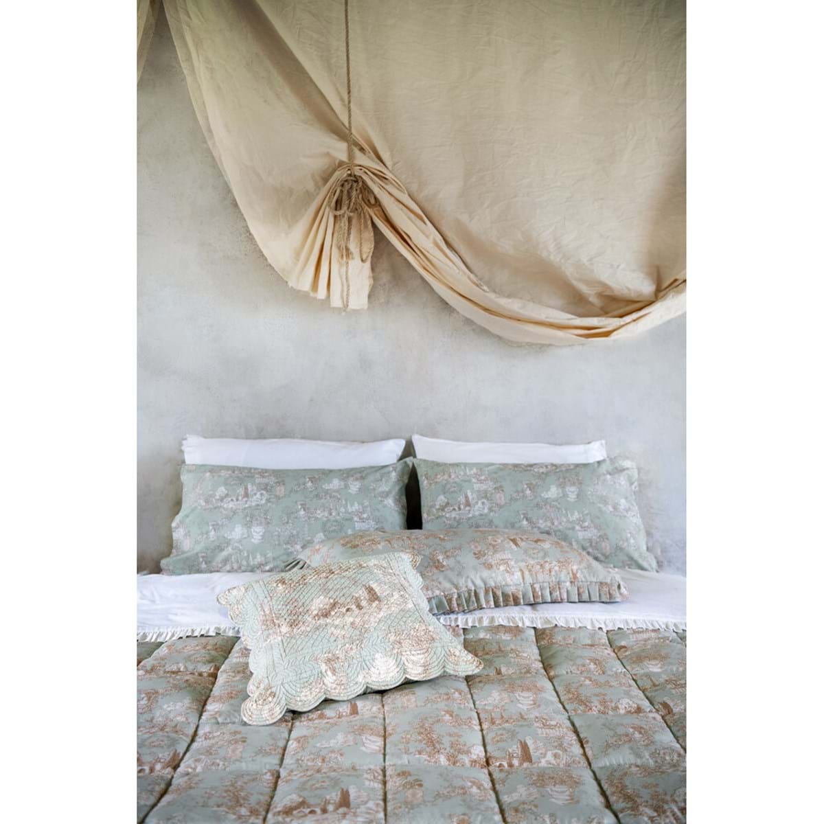 completo lenzuola matrimoniale toile du borgo, per dare raffinatezza ed eleganza senza tempo al tuo letto