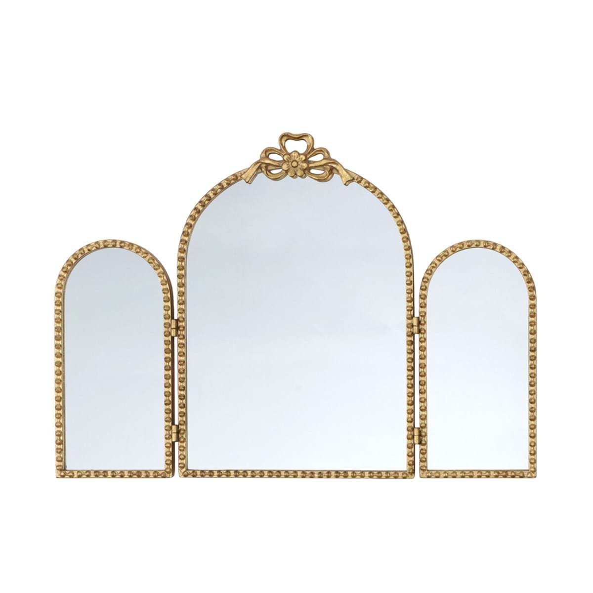Specchio decorativo nodo d'amore, un complemento scenico realizzarto in MDF e ghisa