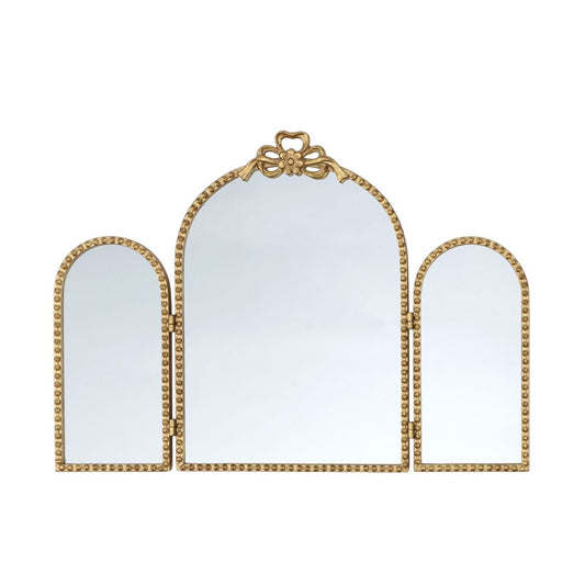 Specchio decorativo nodo d'amore, un complemento scenico realizzarto in MDF e ghisa