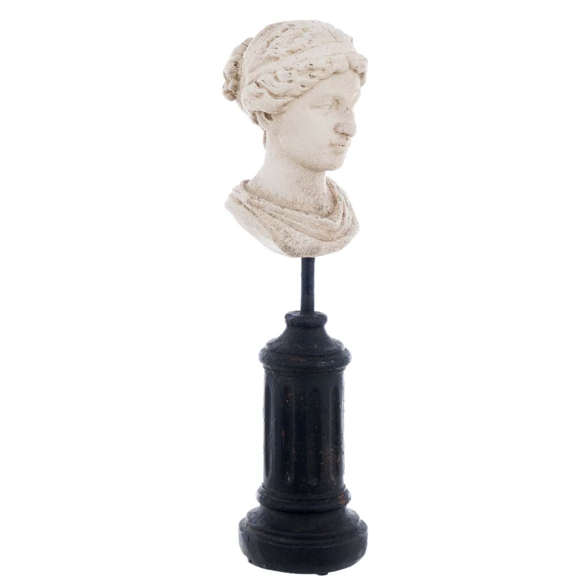 Busto con pedistallo Respiro, un elemento decorativo per una casa elegante
