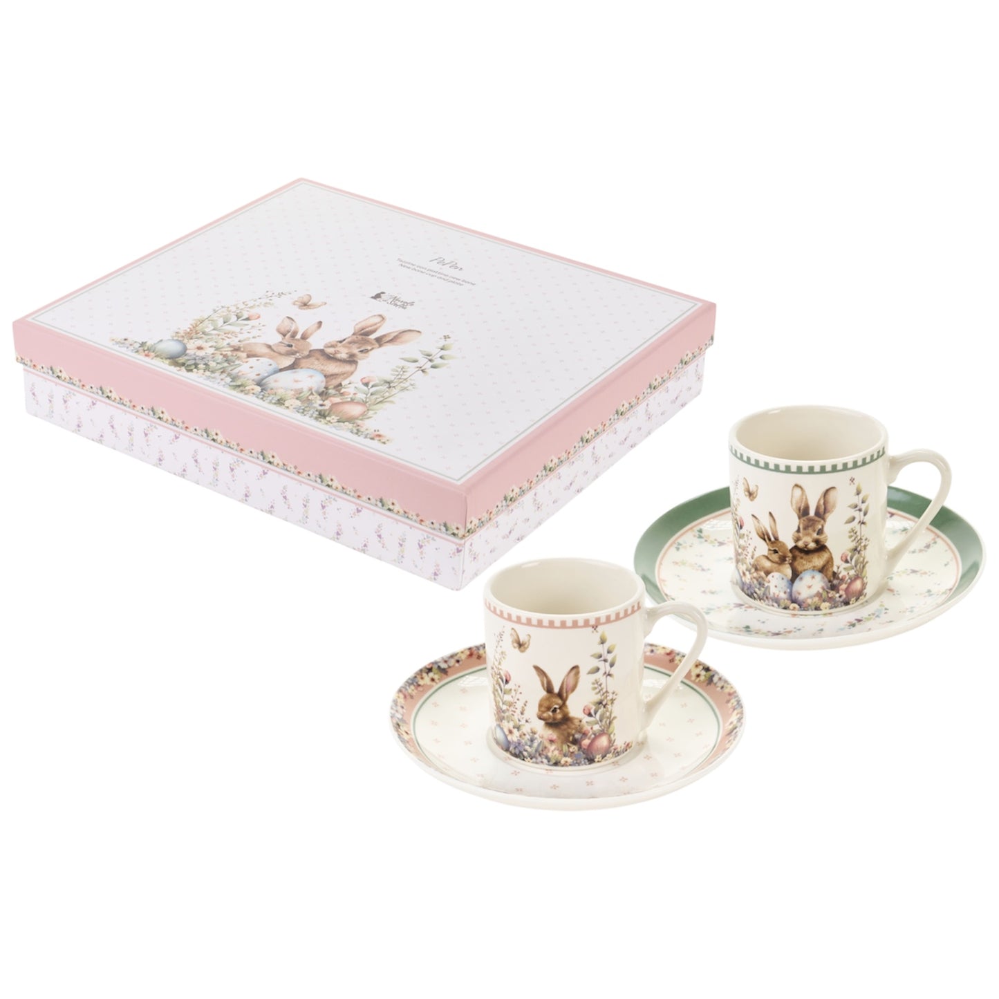 Set 6 tazzine con piattino “PePen”