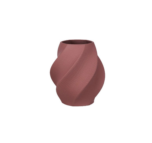Vaso 3D viola “Helical”